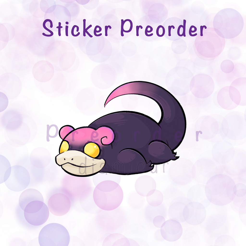 New Sticker Preorders (All Variants)