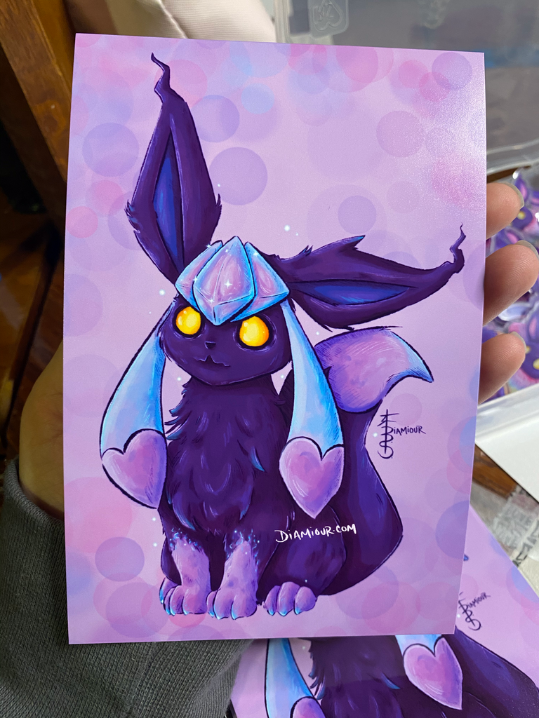 Heartless Glaceon Print