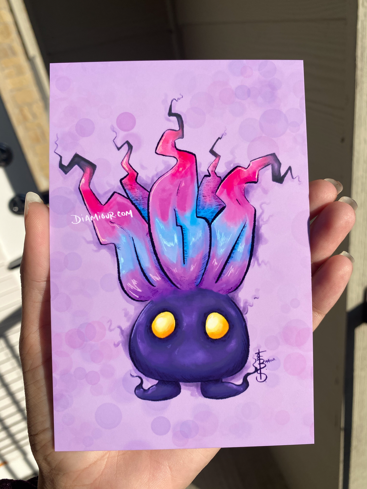Heartless Oddish Print | Diamiour