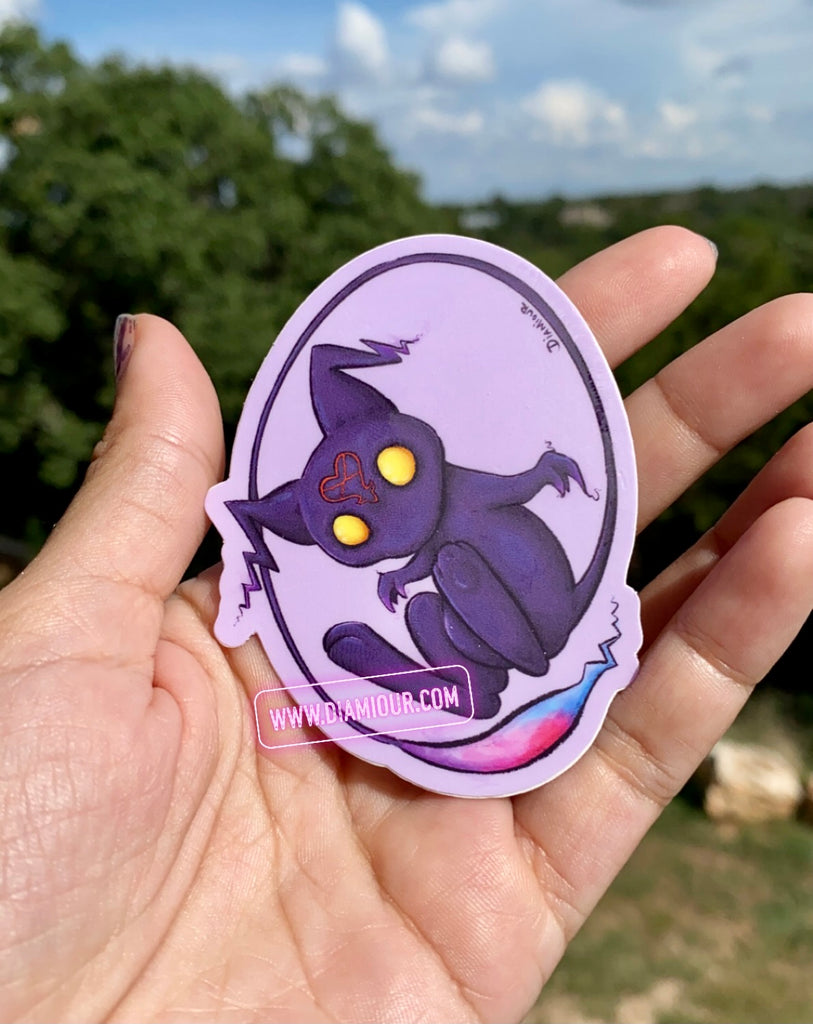 Heartless Mew Sticker